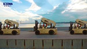 Schwerlast-Gabelstaplerkran 25 Tonnen