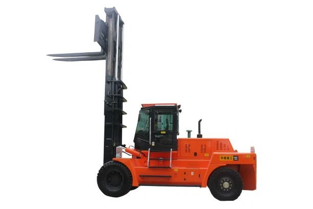16 Ton Diesel Heavy Forklift Truck Orange