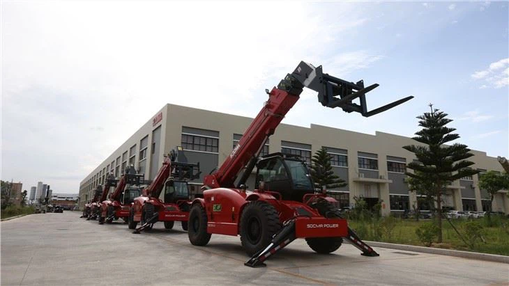 7ton 17M Teleskoplader mit Allradantrieb