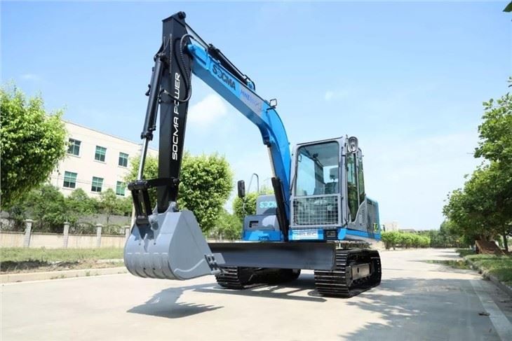 SOCMA electric crawler excavator
