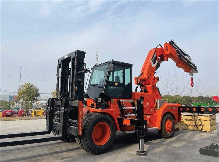 SOCMA Crane Forklift 16 Tonnen Gabelstaplerkran